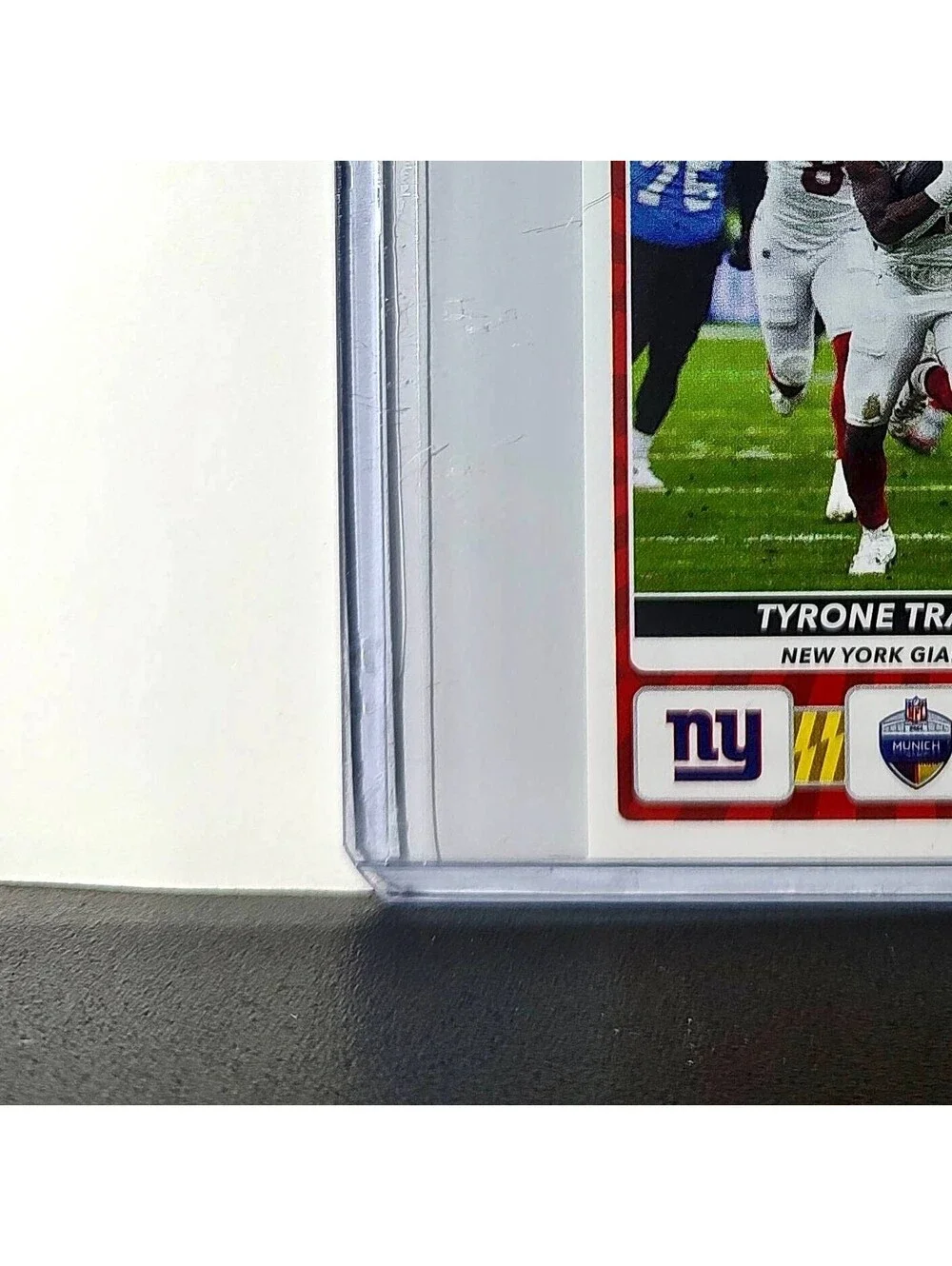 Tyrone Tracy Jr. 2025 Panini NFL #5 Munich Game Sticker